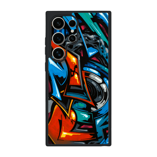 Galaxy S24 ULTRA Qcaze Print Printed Custom SIGNATURE Street Art Graffiti Case by QSKINZ | qskinz.com