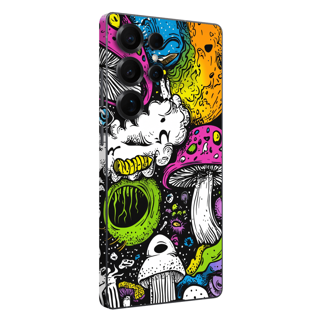 Galaxy S25 ULTRA Custom Printed SIGNATURE “Cartoon Bloom” Art Painting Skin Wrap Sticker Decal Cover Protector by QSKINZ | QSKINZ.COM