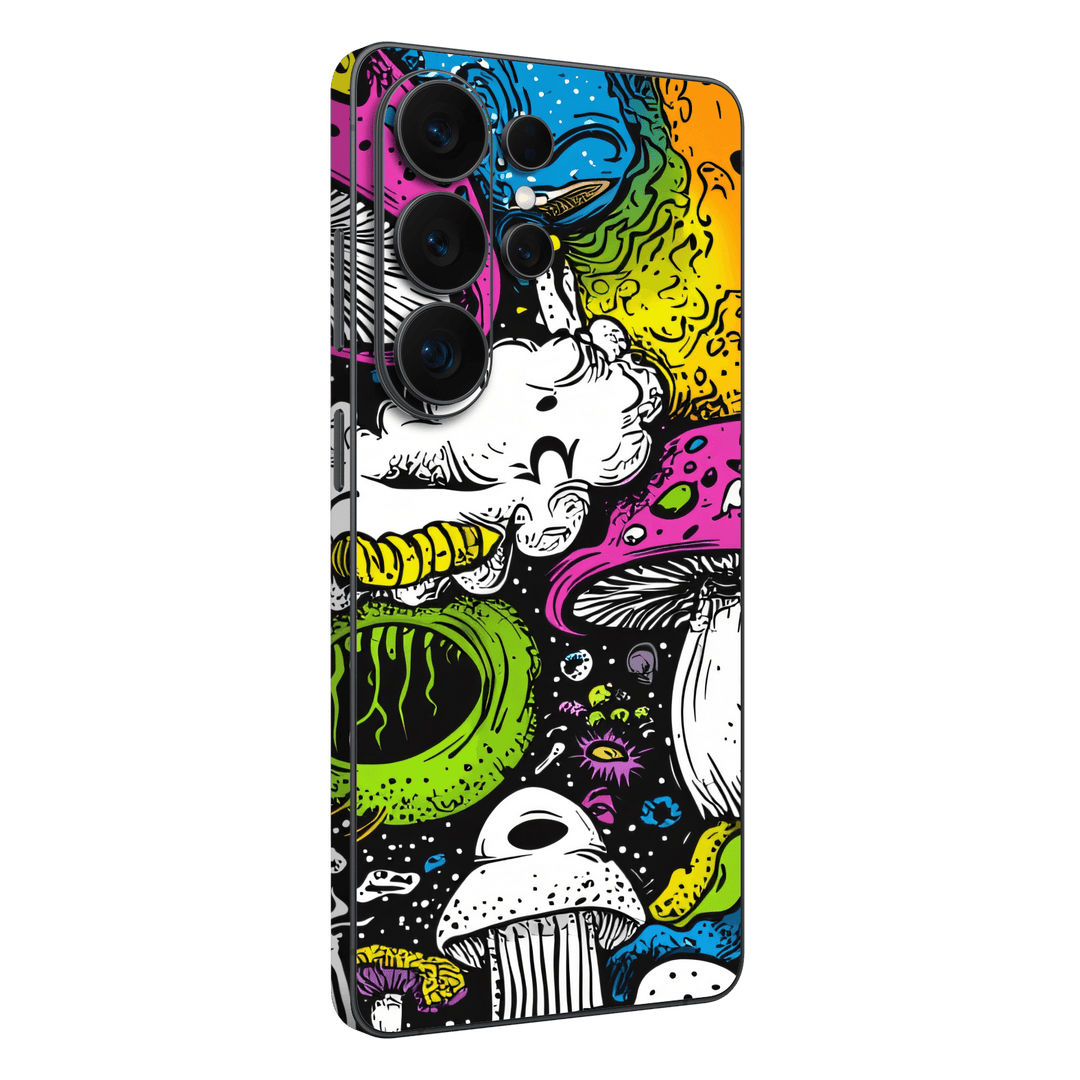Galaxy S26 ULTRA Custom Printed SIGNATURE “Cartoon Bloom” Art Painting Skin Wrap Sticker Decal Cover Protector by QSKINZ | QSKINZ.COM