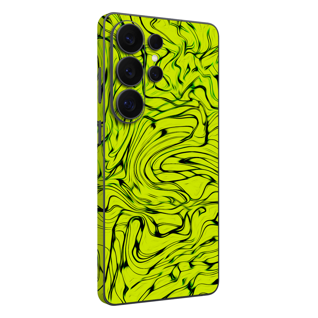 Galaxy S26 ULTRA Print Printed Custom SIGNATURE Hypnotic Green Electric Jade Skin Wrap Sticker Decal Cover Protector by QSKINZ | QSKINZ.COM