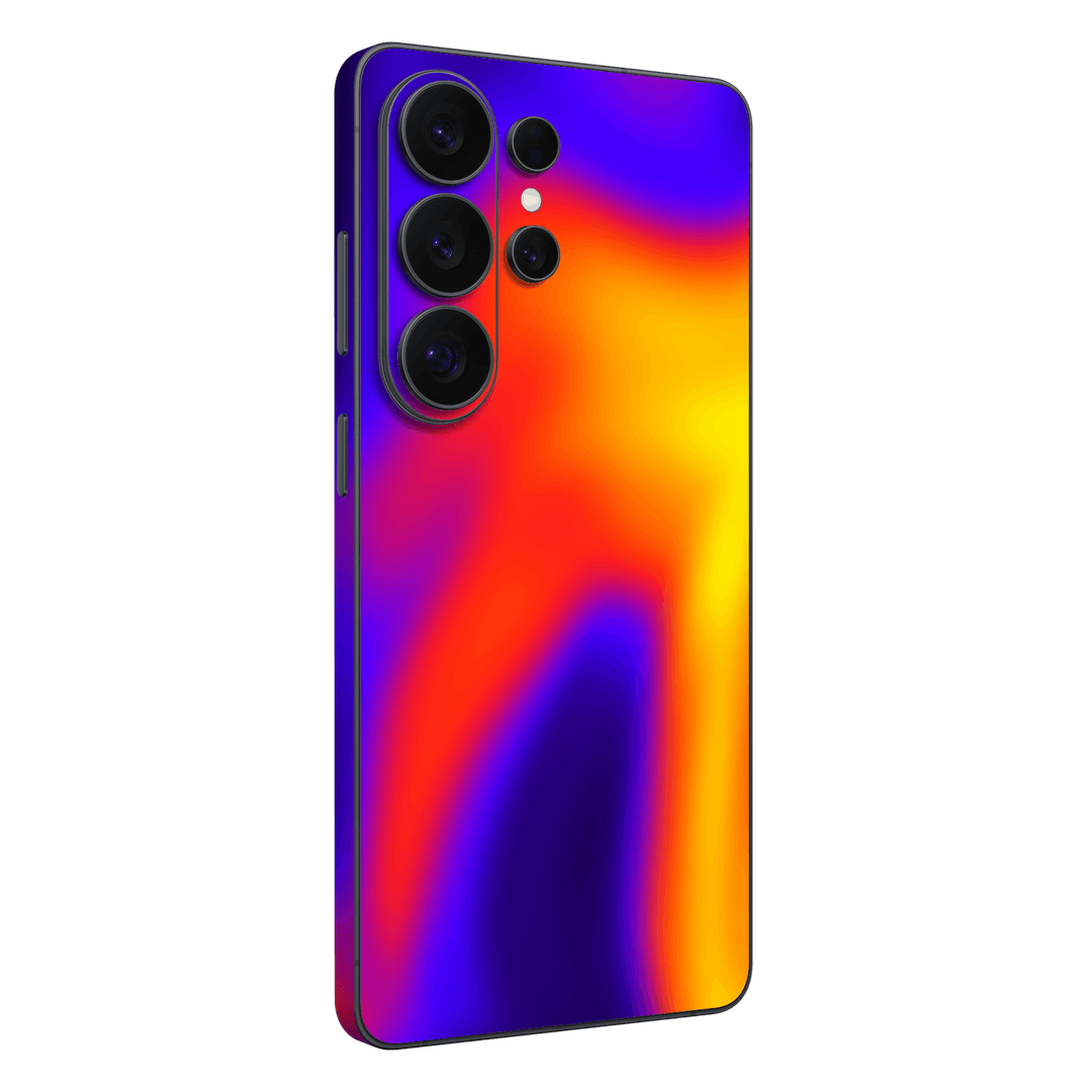 Galaxy S26 ULTRA Print Printed Custom SIGNATURE Infrablaze Infrared Thermal Neon Skin Wrap Sticker Decal Cover Protector by QSKINZ | QSKINZ.COM