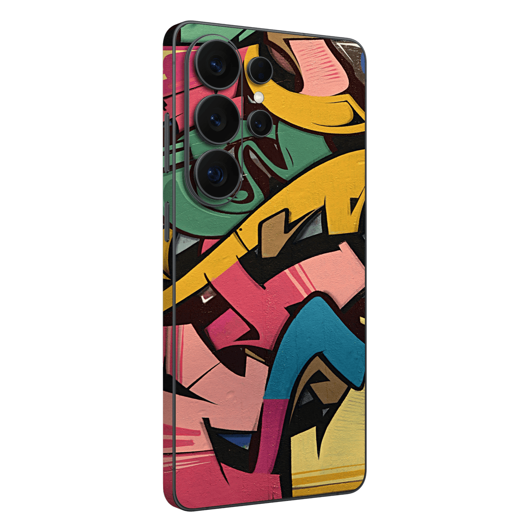 Galaxy S26 ULTRA Print Printed Custom SIGNATURE Vintage Street Art Skin Wrap Sticker Decal Cover Protector by QSKINZ | qskinz.com