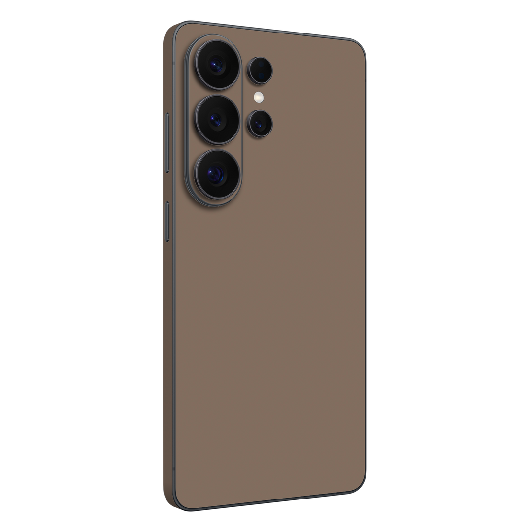 Galaxy S26 ULTRA Soft-Touch Matte StealthMatte Mocha Taupe Neutral Skin Wrap Sticker Decal Cover Protector by QSKINZ | qskinz.com