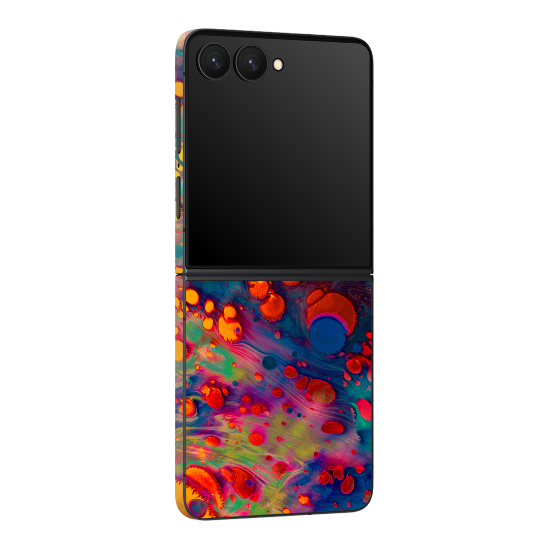Galaxy Z Flip 7 Print Printed Custom SIGNATURE Abstract Art Impression Skin Wrap Sticker Decal Cover Protector by QSKINZ | qskinz.com