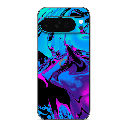 Google Pixel 10 PRO Print Printed Custom SIGNATURE Rainy Night in Bangkok Skin Wrap Sticker Decal Cover Protector by QSKINZ | qskinz.com