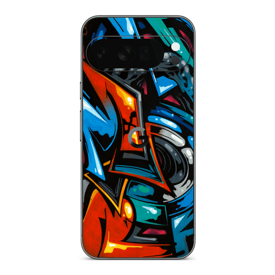 Google Pixel 10 PRO Print Printed Custom SIGNATURE Street Art Graffiti Skin, Wrap, Decal, Protector, Cover by QSKINZ | qskinz.com
