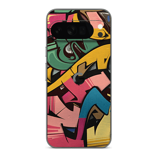 Google Pixel 10 PRO Print Printed Custom SIGNATURE Vintage Street Art Skin Wrap Sticker Decal Cover Protector by QSKINZ | qskinz.com