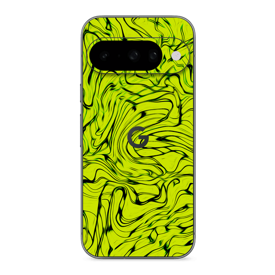 Google Pixel 10 Print Printed Custom SIGNATURE Hypnotic Green Electric Jade Skin Wrap Sticker Decal Cover Protector by QSKINZ | QSKINZ.COM