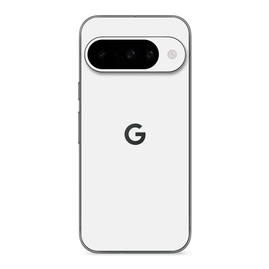 Google Pixel 10 Soft-Touch Matte StealthMatte Polar White Skin Wrap Sticker Decal Cover Protector by QSKINZ | qskinz.com