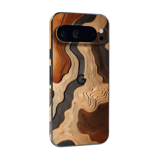 Google Pixel 9 PRO Print Printed Custom SIGNATURE Dune Écru Neutral Earth Colours Skin Wrap Sticker Decal Cover Protector by QSKINZ | QSKINZ.COM