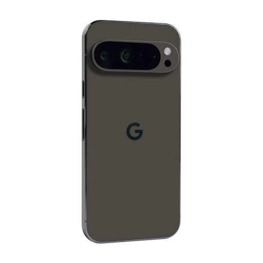 Google Pixel 9 PRO Soft-Touch Matte StealthMatte Mystiq Dark Grey Skin Wrap Sticker Decal Cover Protector by QSKINZ | qskinz.com