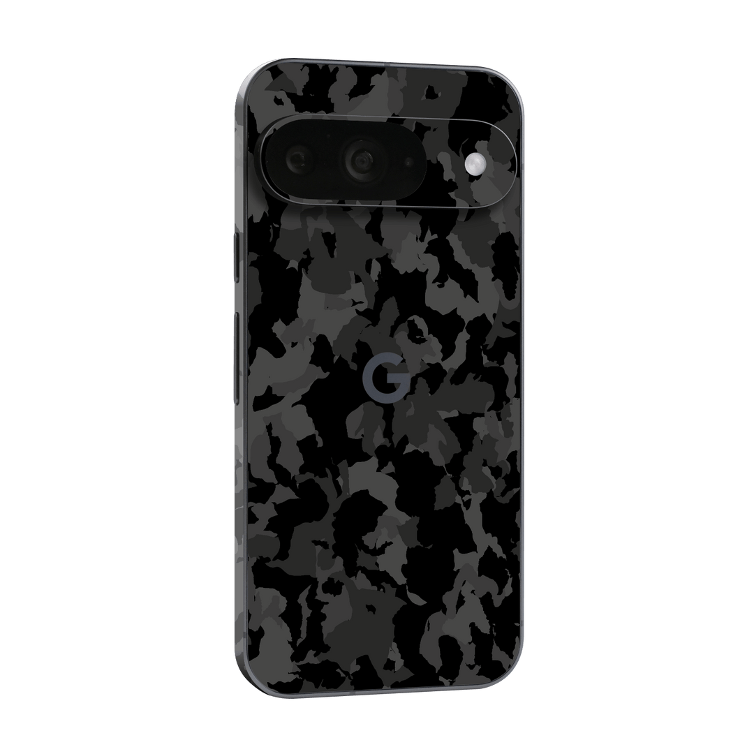 Google Pixel 9 Print Printed Custom SIGNATURE Camouflage Camo DARK SLATE Skin Wrap Sticker Decal Cover Protector by QSKINZ | qskinz.com