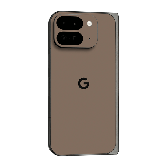 Google Pixel 9 Pro FOLD Soft-Touch Matte StealthMatte Mocha Taupe Neutral Skin Wrap Sticker Decal Cover Protector by QSKINZ | qskinz.com