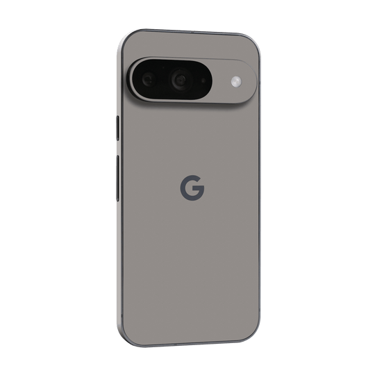 Google Pixel 9 Soft-Touch Matte StealthMatte Lunar Light Grey Skin Wrap Sticker Decal Cover Protector by QSKINZ | qskinz.com