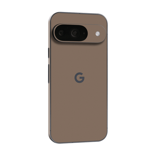 Google Pixel 9 Soft-Touch Matte StealthMatte Mocha Taupe Neutral Skin Wrap Sticker Decal Cover Protector by QSKINZ | qskinz.com
