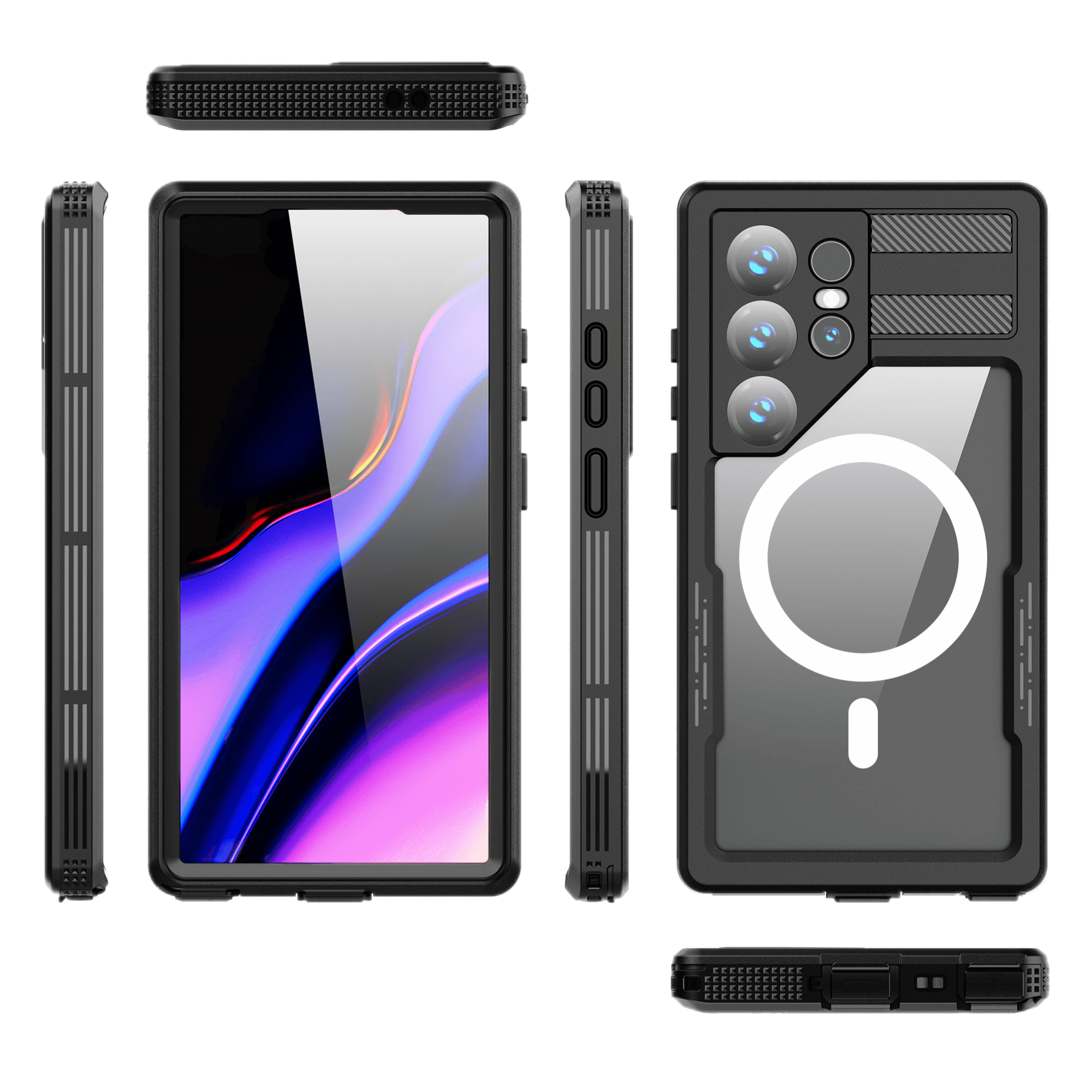 Custom IP68 Waterproof Case for Samsung Galaxy S24 ULTRA