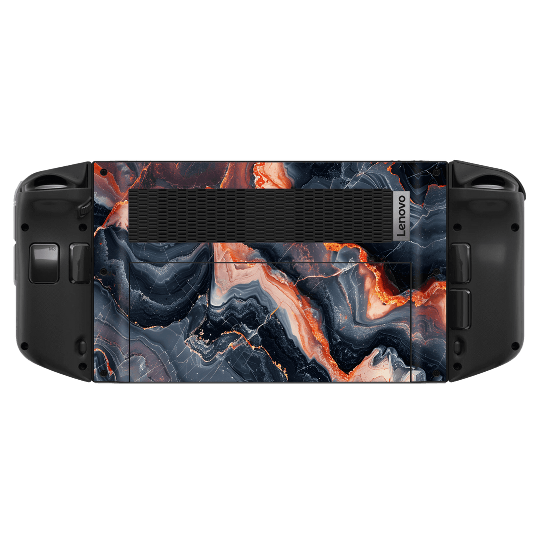 Lenovo Legion Go Print Printed Custom SIGNATURE Terra Noir Stone Marble Skin Wrap Sticker Decal Cover Protector by QSKINZ | QSKINZ.COM