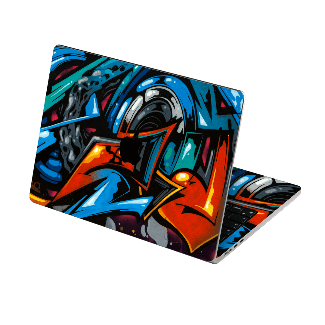 MacBook AIR 13.6" (2025, M4) Print Printed Custom SIGNATURE Street Art Graffiti Skin, Wrap, Decal, Protector, Cover by QSKINZ | qskinz.com