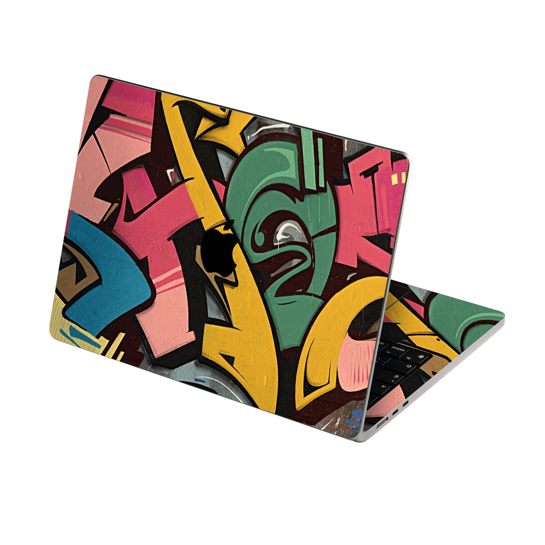 MacBook AIR 13.6" (2025, M4) Print Printed Custom SIGNATURE Vintage Street Art Skin Wrap Sticker Decal Cover Protector by QSKINZ | qskinz.com