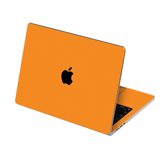 MacBook Air 15" (2025, M4) Luxuria Sunrise Orange Matt 3D Textured Skin Wrap Sticker Decal Cover Protector by QSKINZ | qskinz.com