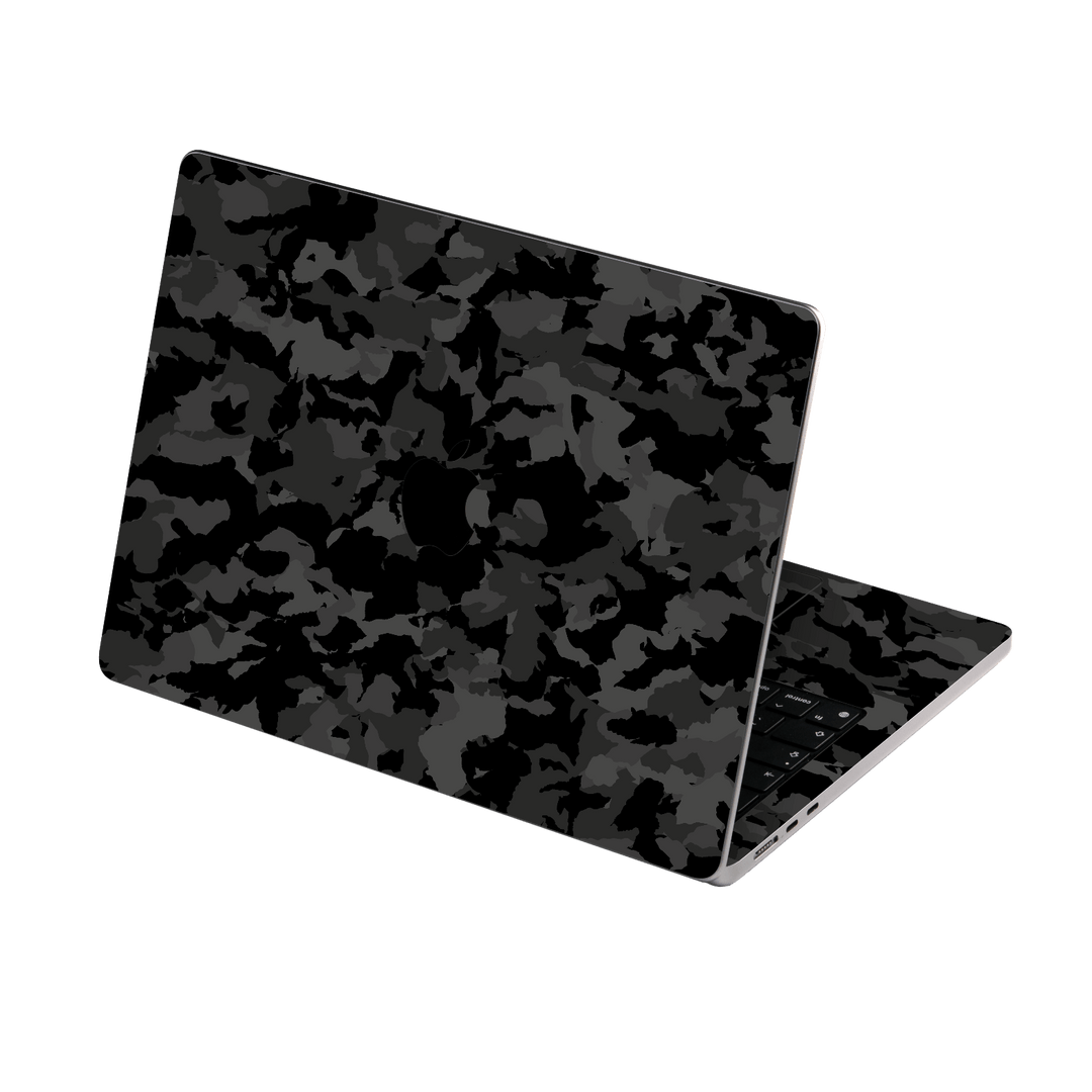 MacBook Air 15" (2025, M4) Print Printed Custom SIGNATURE Camouflage Camo DARK SLATE Skin Wrap Sticker Decal Cover Protector by QSKINZ | qskinz.com