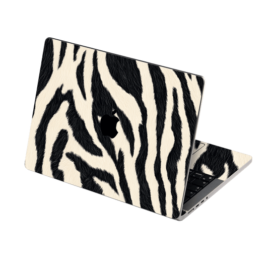 MacBook PRO 16" (2021/2023) Print Printed Custom SIGNATURE Zebré Royale Zebra Print Skin Wrap Sticker Decal Cover Protector by QSKINZ | QSKINZ.COM