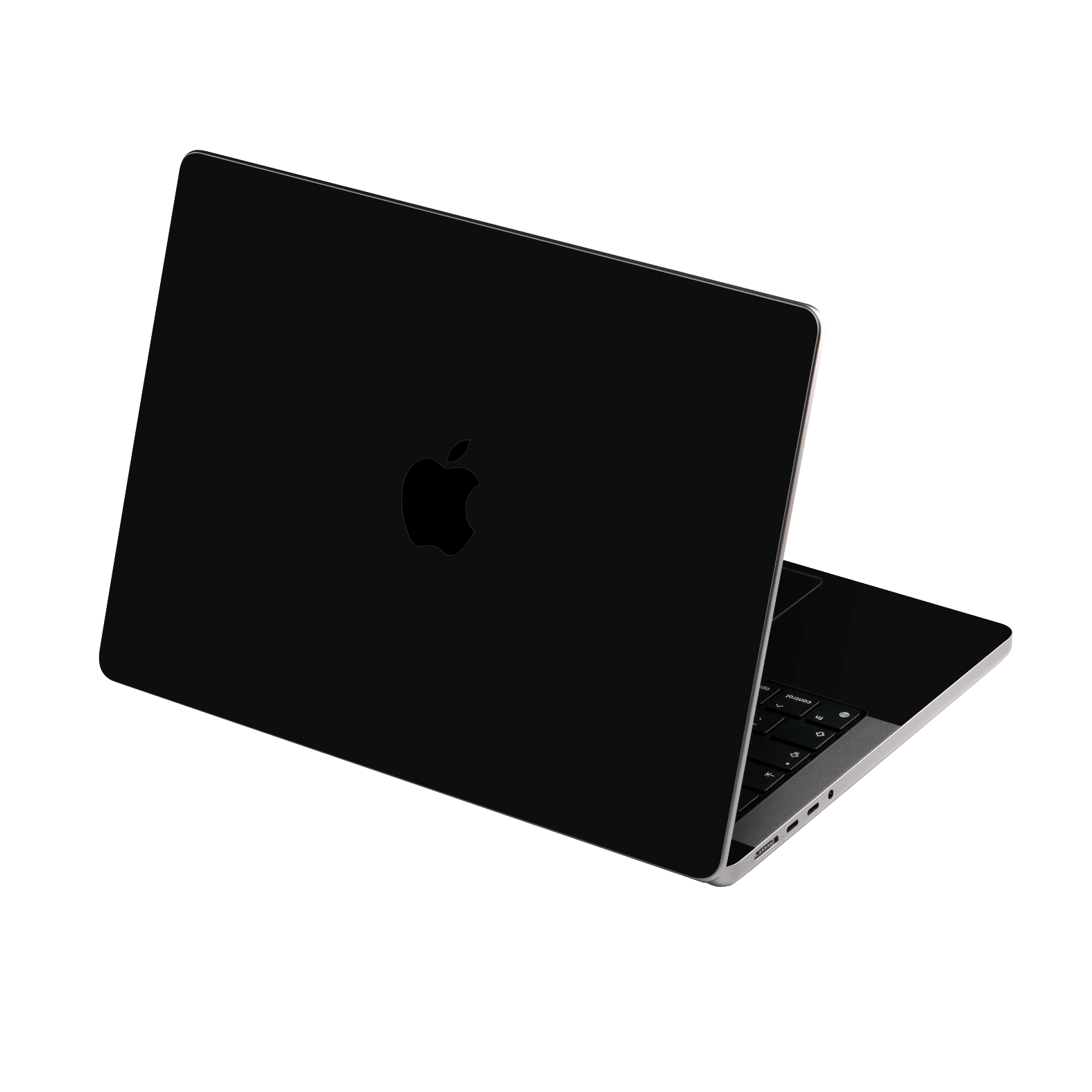 MacBook PRO 16” (2024, M4) Soft-Touch Matte StealthMatte Phantom Black Skin Wrap Sticker Decal Cover Protector by QSKINZ | qskinz.com