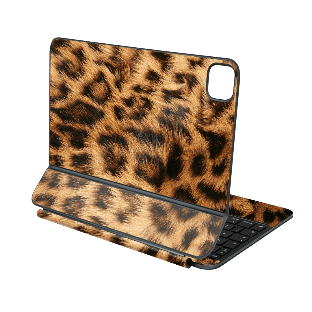 Magic Keyboard for iPad Pro 11” (M4, 2024) Print Printed Custom SIGNATURE Leo Reverie Leopard Print Skin Wrap Sticker Decal Cover Protector by QSKINZ | QSKINZ.COM
