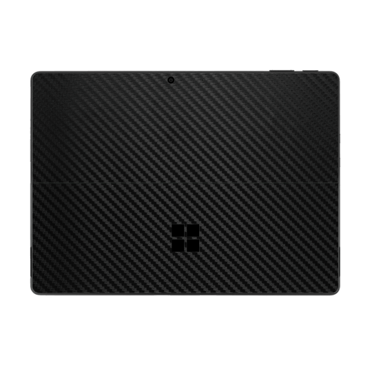 Microsoft Surface Pro 10 Black 3D Textured Carbon Fibre Fiber Skin Wrap Sticker Decal Cover Protector by QSKINZ | qskinz.com
