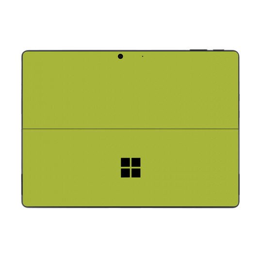 Microsoft Surface Pro 10 Luxuria Lime Green Matt 3D Textured Skin Wrap Sticker Decal Cover Protector by QSKINZ | qskinz.com