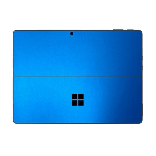 Microsoft Surface Pro 10 Satin Blue Metallic Matt Matte Skin Wrap Sticker Decal Cover Protector by QSKINZ | qskinz.com