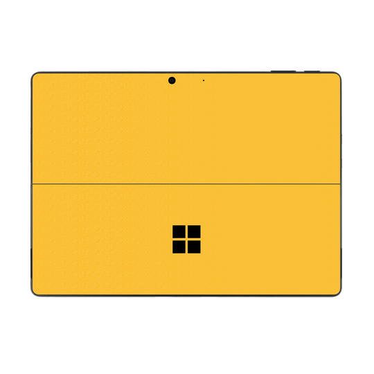 Microsoft Surface Pro 11 Luxuria Tuscany Yellow Matt 3D Textured Skin Wrap Sticker Decal Cover Protector by QSKINZ | qskinz.com