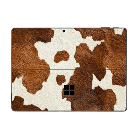 Microsoft Surface Pro 9 Print Printed Custom SIGNATURE MOO Cow Print Cowhide Skin Wrap Sticker Decal Cover Protector by QSKINZ | QSKINZ.COM