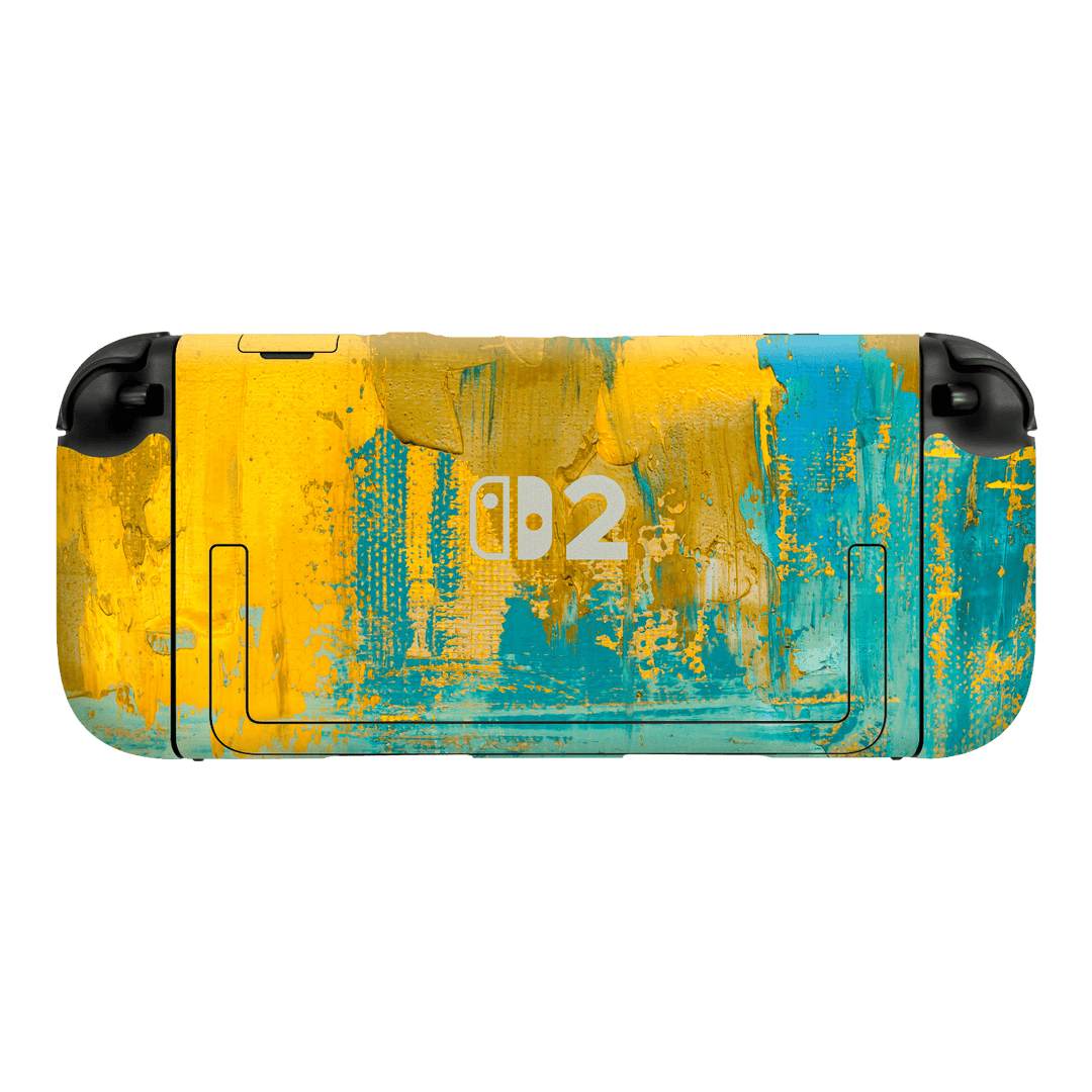 Nintendo Switch 2 Console Print Printed Custom SIGNATURE Art in FLORENCE Skin, Wrap, Decal, Protector, Cover by QSKINZ | qskinz.com