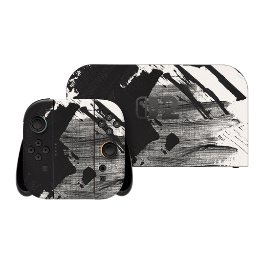 Nintendo Switch 2 Nintendo Switch 2 Print Printed Custom SIGNATURE Black and White Madness Skin Wrap Sticker Decal Cover Protector by QSKINZ | qskinz.com