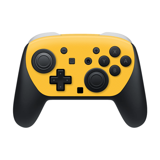 Nintendo Switch 2 PRO CONTROLLER Luxuria Tuscany Yellow Matt 3D Textured Skin Wrap Sticker Decal Cover Protector by QSKINZ | qskinz.com
