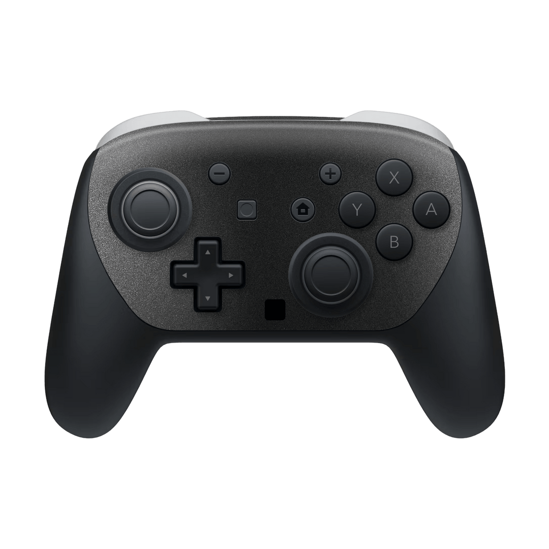 Nintendo Switch 2 PRO CONTROLLER Space Grey Metallic Matt Matte Skin Wrap Sticker Decal Cover Protector by QSKINZ | qskinz.com
