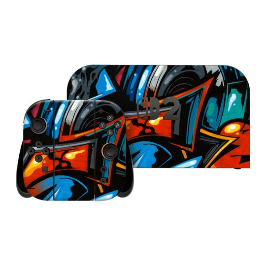 Nintendo Switch 2 Print Printed Custom SIGNATURE Street Art Graffiti Skin, Wrap, Decal, Protector, Cover by QSKINZ | qskinz.com