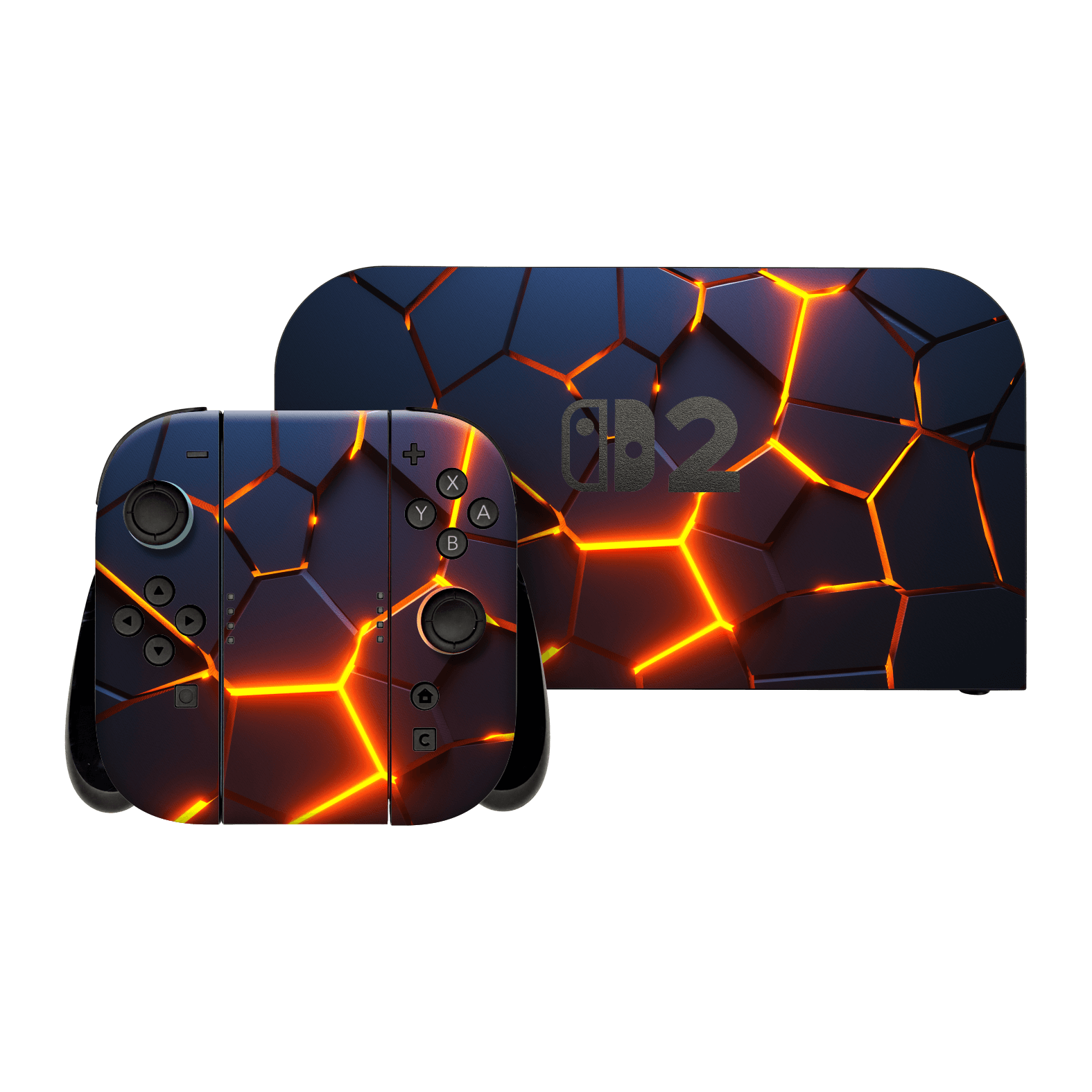 Nintendo Switch 2 Print Printed Custom SIGNATURE the Core Skin Wrap Sticker Decal Cover Protector by QSKINZ | qskinz.com