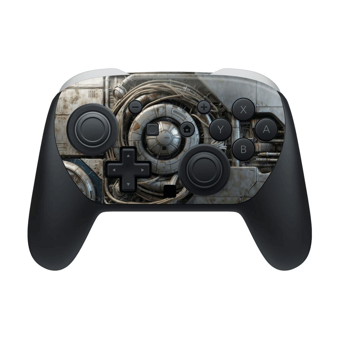 Nintendo Switch 2 Pro Controller Custom Printed SIGNATURE “Astralis” Astro Spaceship Cosmic Skin Wrap Sticker Decal Cover Protector by QSKINZ | QSKINZ.COM