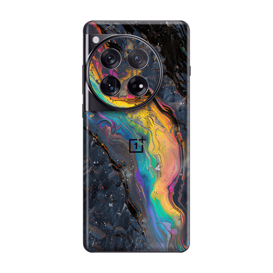 OnePlus 12 Print Printed Custom SIGNATURE Aurora Auroria Stone Marble Rainbow Skin Wrap Sticker Decal Cover Protector by QSKINZ | QSKINZ.COM