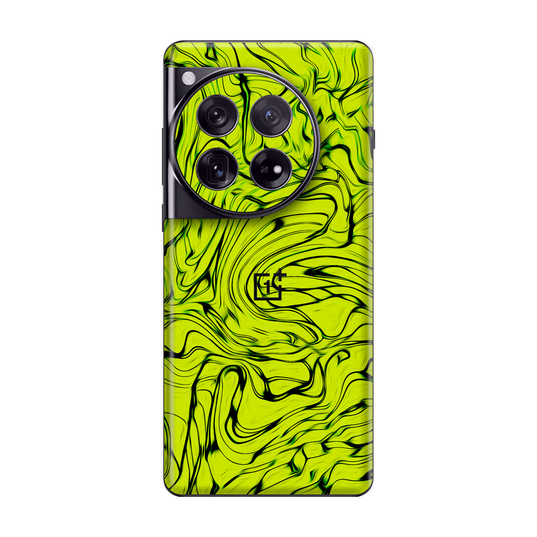 OnePlus 12 Print Printed Custom SIGNATURE Hypnotic Green Electric Jade Skin Wrap Sticker Decal Cover Protector by QSKINZ | QSKINZ.COM