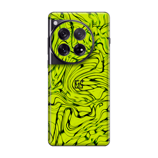 OnePlus 12 Print Printed Custom SIGNATURE Hypnotic Green Electric Jade Skin Wrap Sticker Decal Cover Protector by QSKINZ | QSKINZ.COM