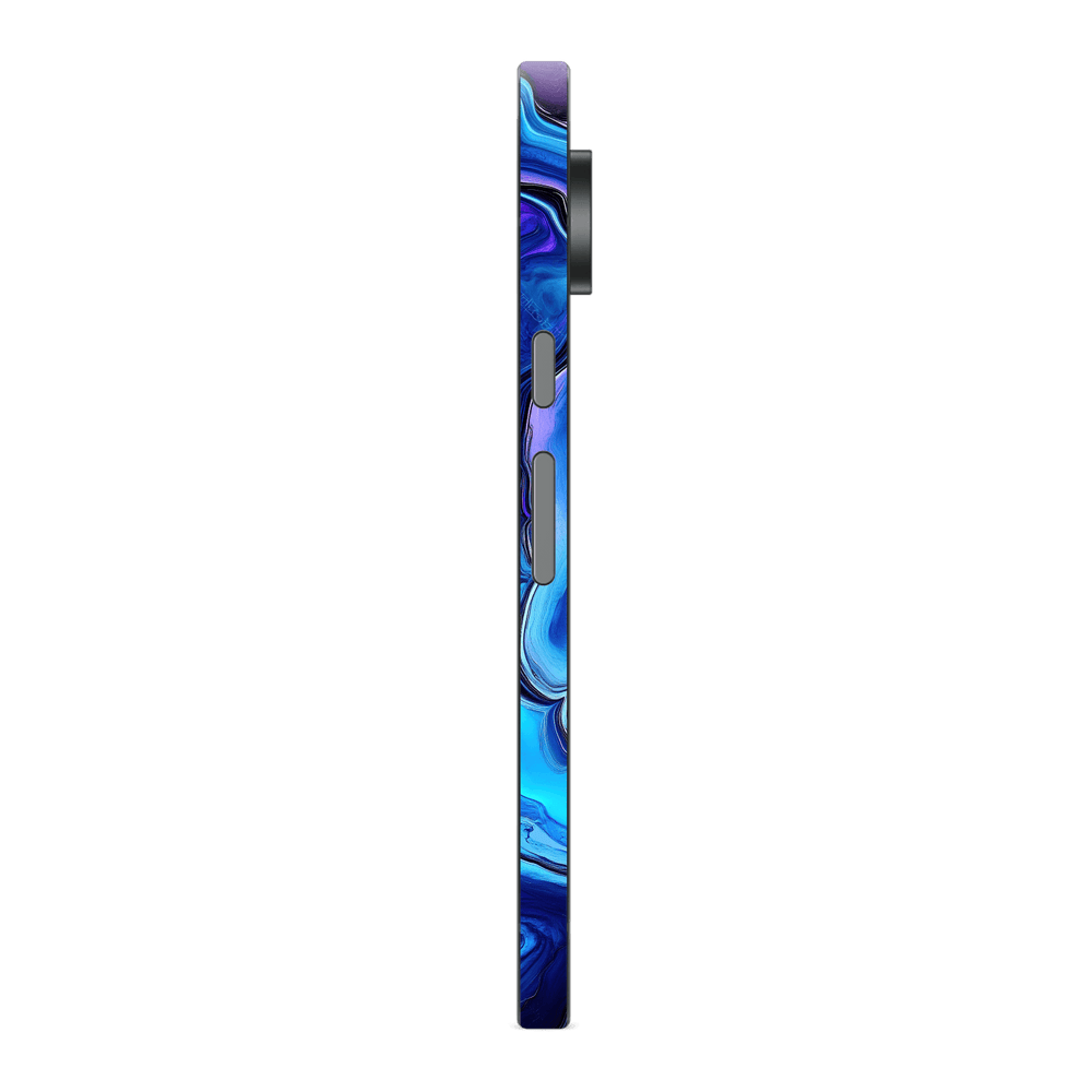 Pixel 10 Custom Printed SIGNATURE “Agate Geode Blue Marble” Art Skin Wrap Sticker Decal Cover Protector by QSKINZ | QSKINZ.COM