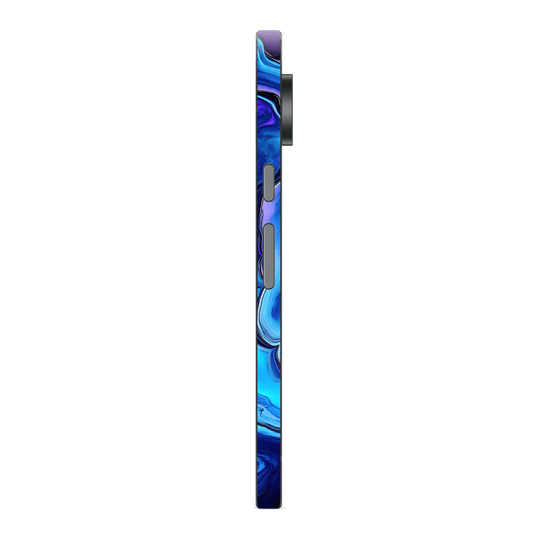 Pixel 10 PRO Custom Printed SIGNATURE “Agate Geode Blue Marble” Art Skin Wrap Sticker Decal Cover Protector by QSKINZ | QSKINZ.COM