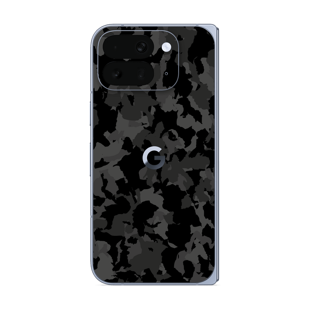 Pixel 10 Pro FOLD Print Printed Custom SIGNATURE Camouflage Camo DARK SLATE Skin Wrap Sticker Decal Cover Protector by QSKINZ | qskinz.com