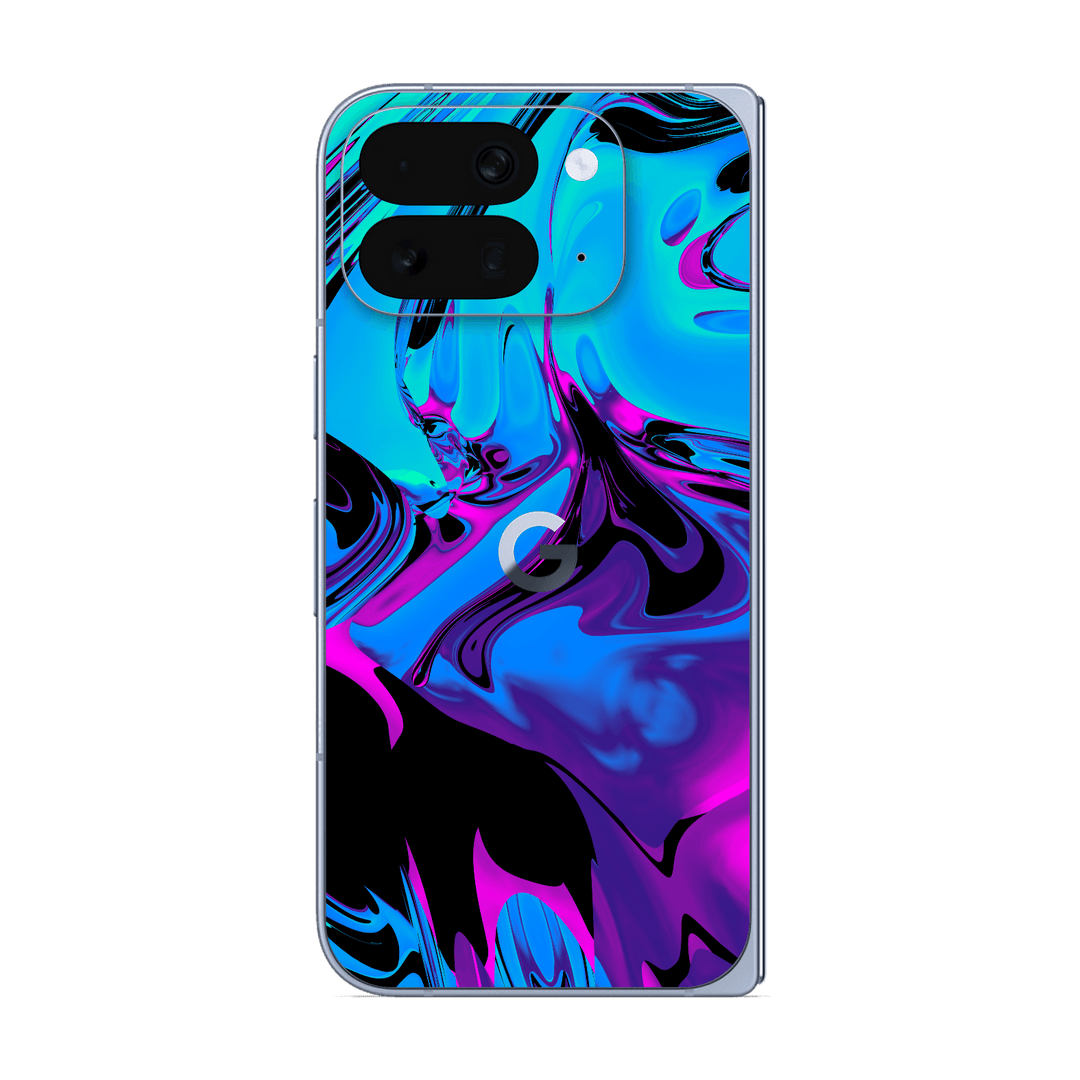 Pixel 10 Pro FOLD Print Printed Custom SIGNATURE Rainy Night in Bangkok Skin Wrap Sticker Decal Cover Protector by QSKINZ | qskinz.com