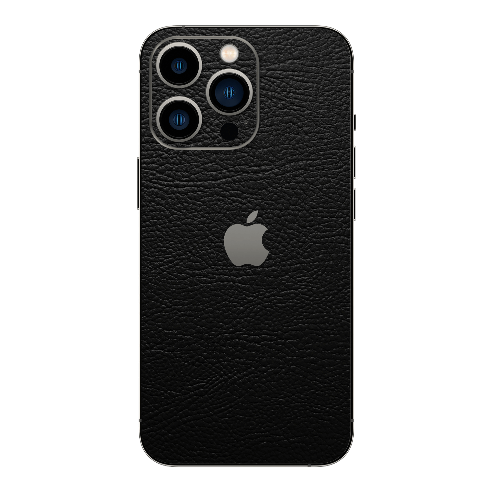 iPhone 15 PRO LUXURIA RIDERS Black LEATHER Textured Skin - Premium Protective Skin Wrap Sticker Decal Cover by QSKINZ | Qskinz.com