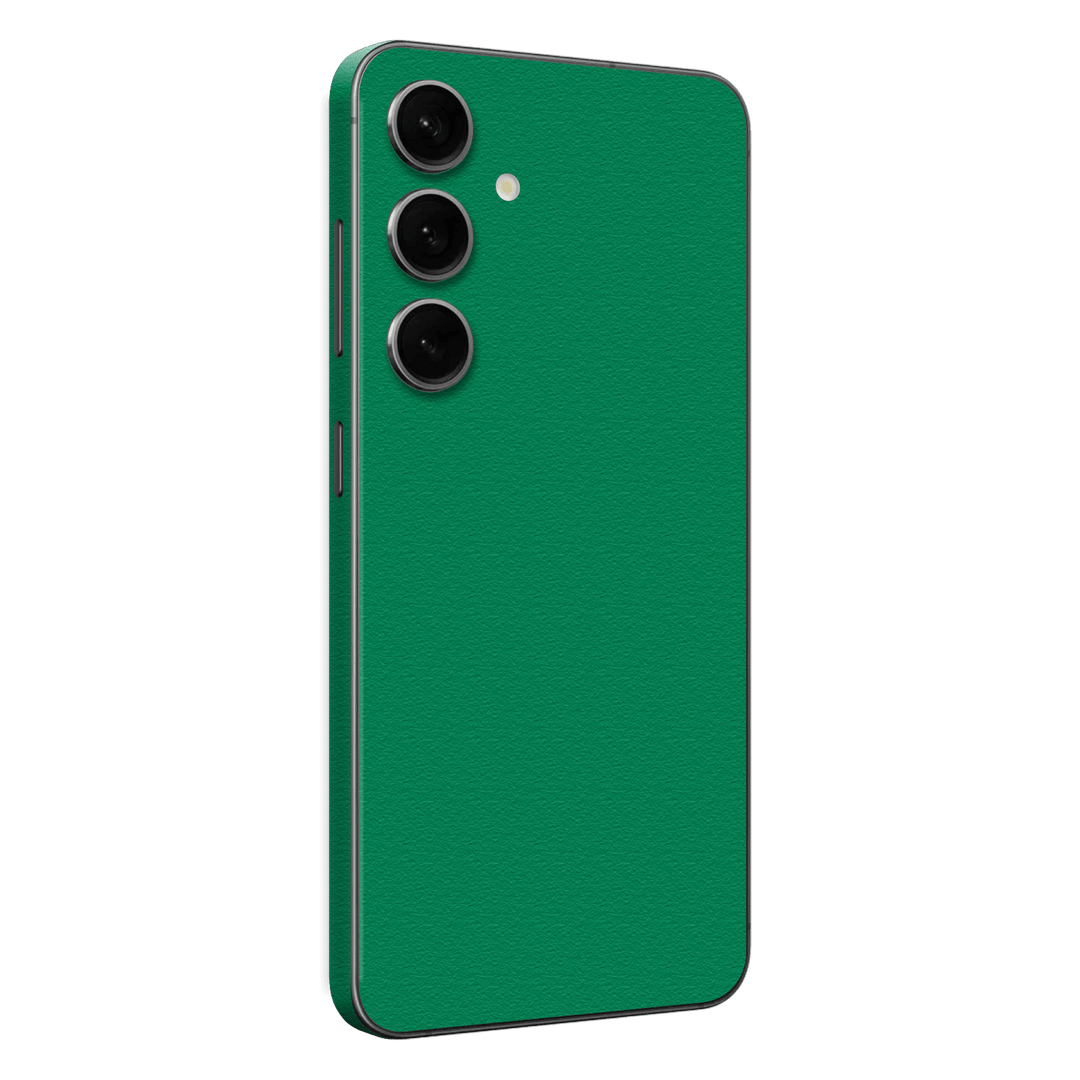 Samsung Galaxy S24(FE) Luxuria Veronese Green 3D Textured Skin Wrap Sticker Decal Cover Protector by QSKINZ | qskinz.com