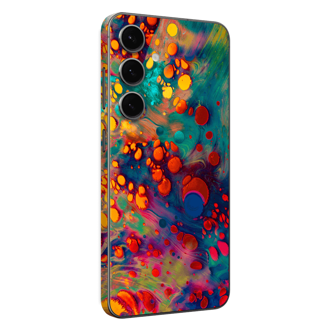 Samsung Galaxy S24(FE) Print Printed Custom SIGNATURE Abstract Art Impression Skin Wrap Sticker Decal Cover Protector by QSKINZ | qskinz.com